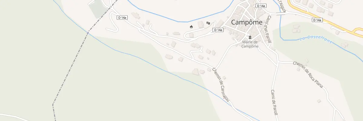 Plan du 81A L’Arrosage à Campôme