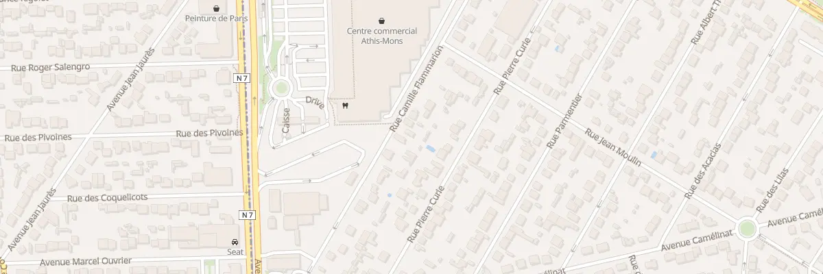 Plan du 55 Rue Camille Flammarion à Athis-Mons