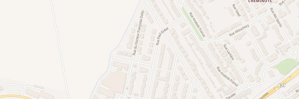 Plan du 17 Rue Paul Gokel à Cappelle-la-Grande