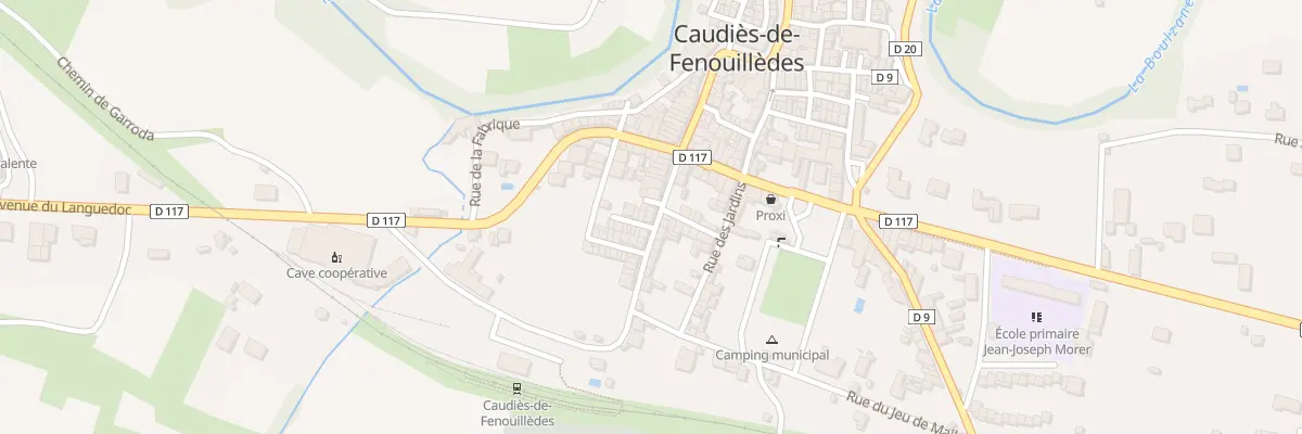 Plan du 18 Av de la Poste à Caudiès-de-Fenouillèdes