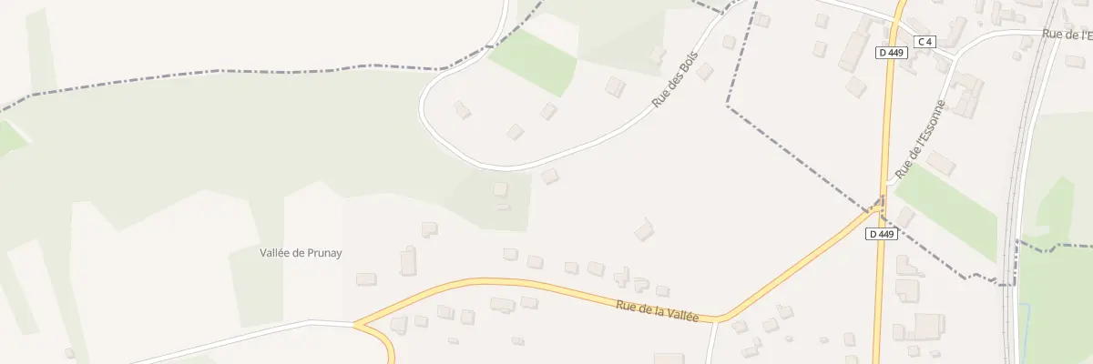 Plan du 3 Rue des Bois à Prunay-sur-Essonne
