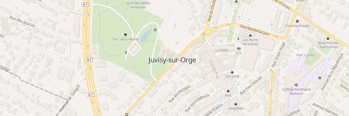 Plan du 4 Rue Piver à Juvisy-sur-Orge
