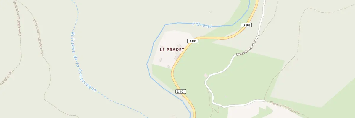 Plan du 57 Au Pradet aux Ilhes