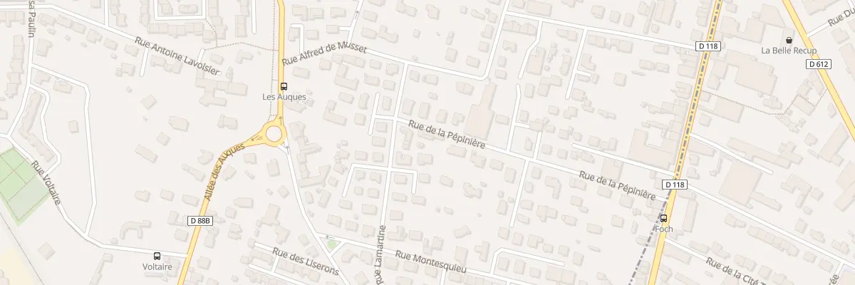 Plan du 4 Rue de la Pépinière à Aussillon