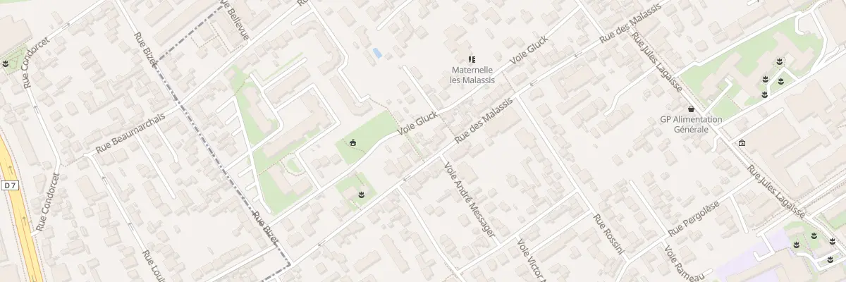 Plan du 64 Rue Malassis à Vitry-sur-Seine