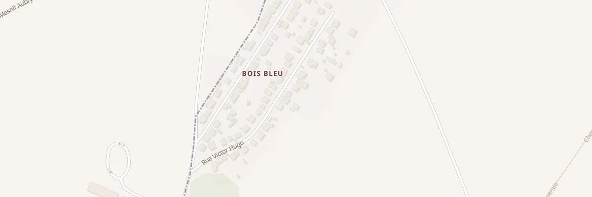 Plan du 28 Rue Victor Hugo à Écouen