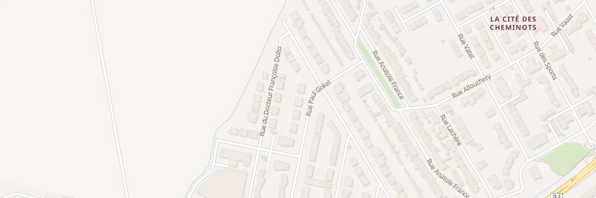 Plan du 25 Rue Paul Gokel à Cappelle-la-Grande