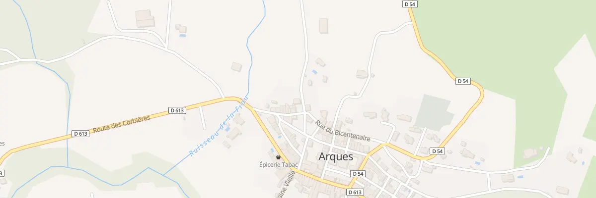 Plan du 8 Le Village à Arques
