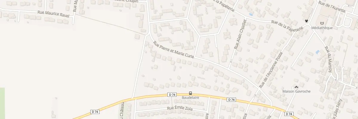 Plan du 27 Rue Pierre et Marie Curie à Ballancourt-sur-Essonne