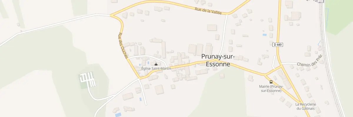 Plan du 10 Rue Georges Bercher à Prunay-sur-Essonne