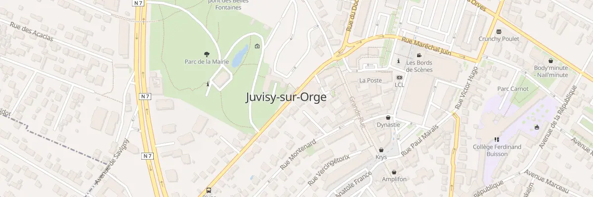 Plan du 5 Rue Piver à Juvisy-sur-Orge