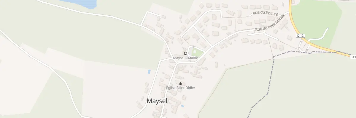Plan du 4 Gr Grande Rue à Maysel