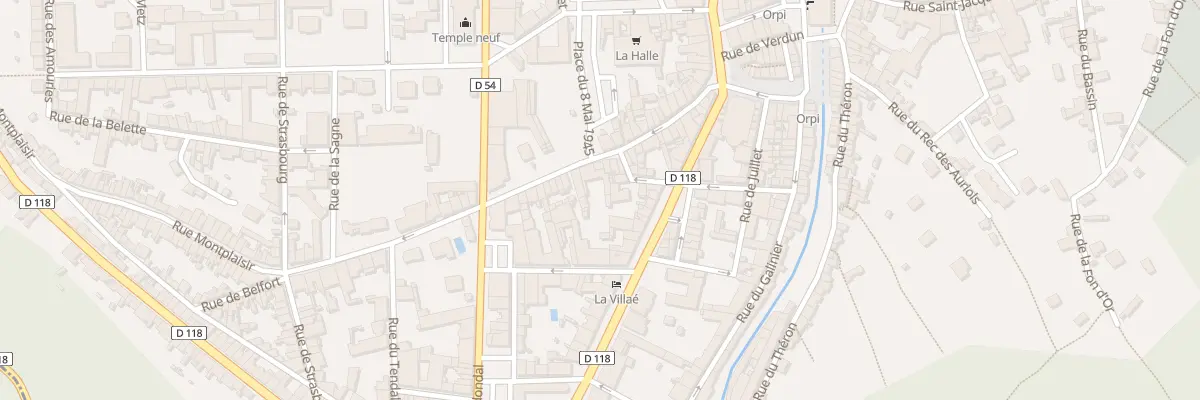 Plan du 35 Rue du Moulin à Mazamet