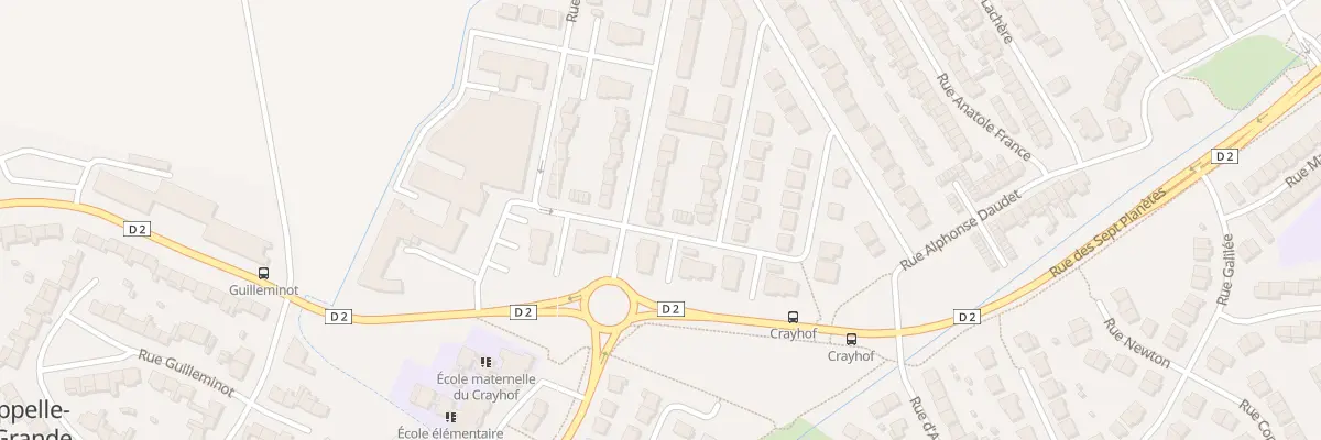 Plan du 2 Rue Paul Gokel à Cappelle-la-Grande