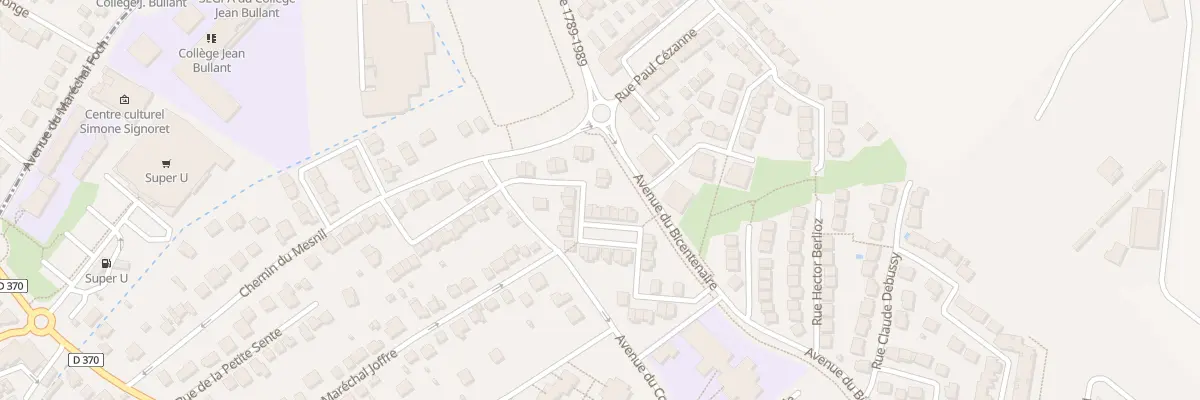 Plan du 19 Rue Jean Goujon à Écouen