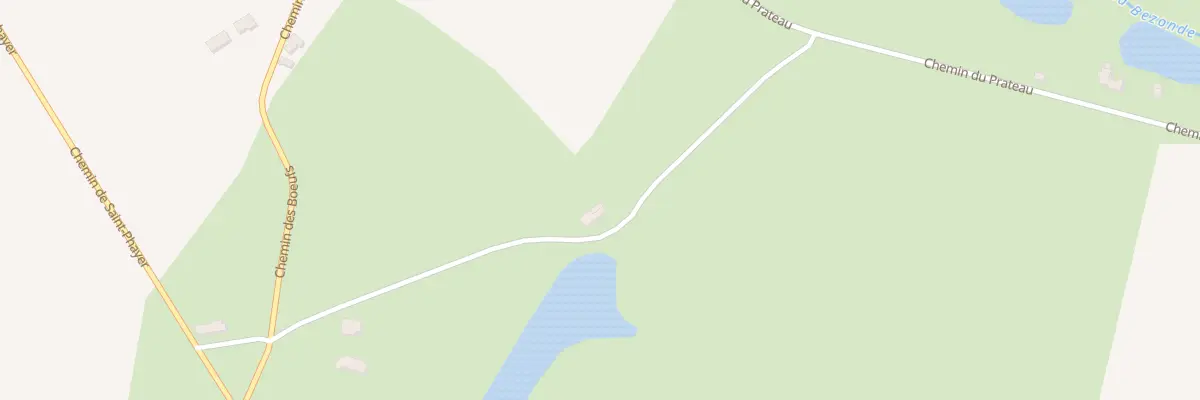 Plan du 8 Che du Prateau à Nesploy