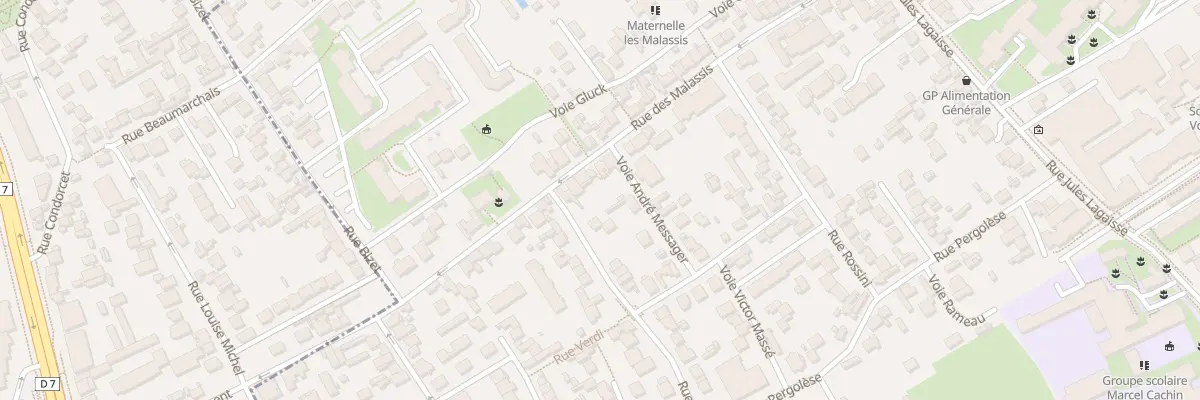 Plan du 67 Rue Malassis à Vitry-sur-Seine