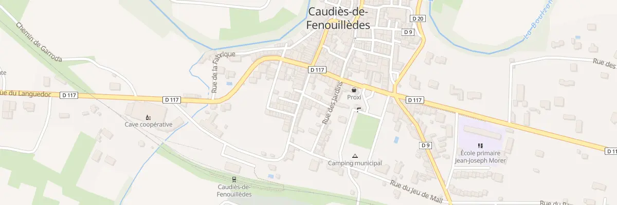Plan du 336 Village à Caudiès-de-Fenouillèdes