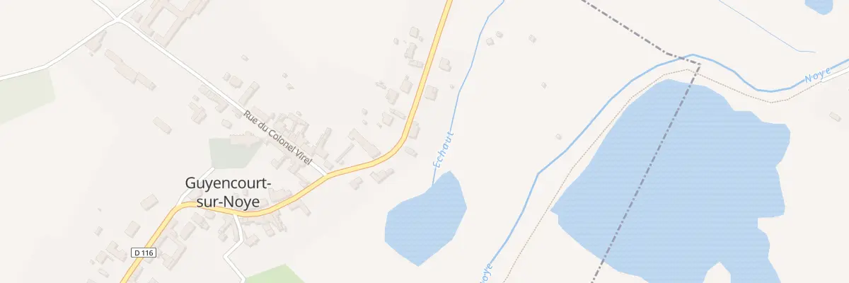Plan du 4 Rue de Bayonne à Guyencourt-sur-Noye