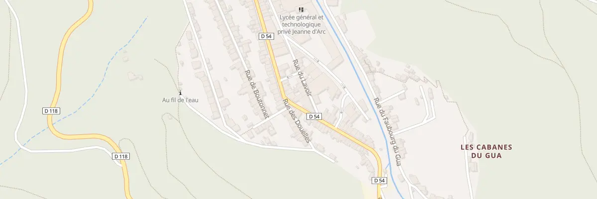 Plan du 61 Rue de la Resse à Mazamet