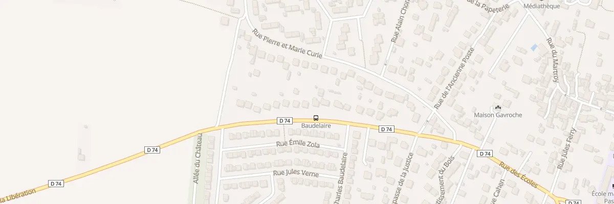 Plan du 28 Rue de la Libération à Ballancourt-sur-Essonne