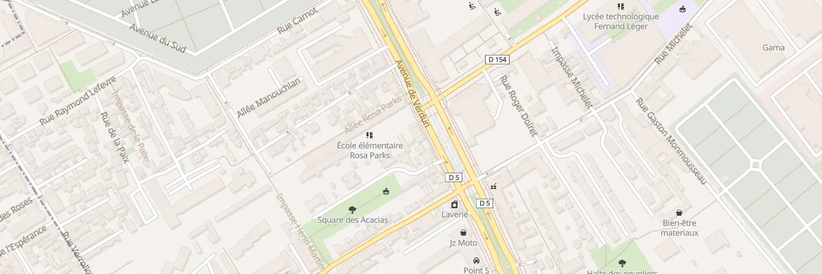 Plan du 88B Av de Verdun à Ivry-sur-Seine
