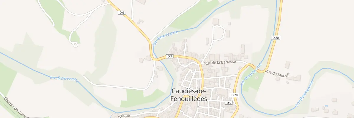 Plan du 252 Village à Caudiès-de-Fenouillèdes