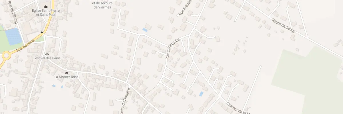 Plan du 23 Rle Saint Ladre à Viarmes