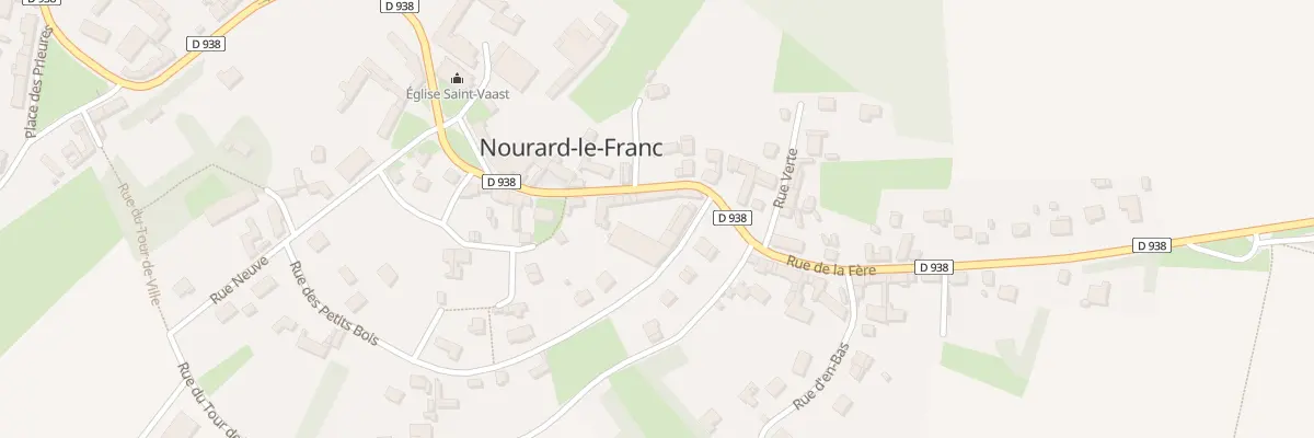 Plan du 48 Rue de la Fère à Nourard-le-Franc