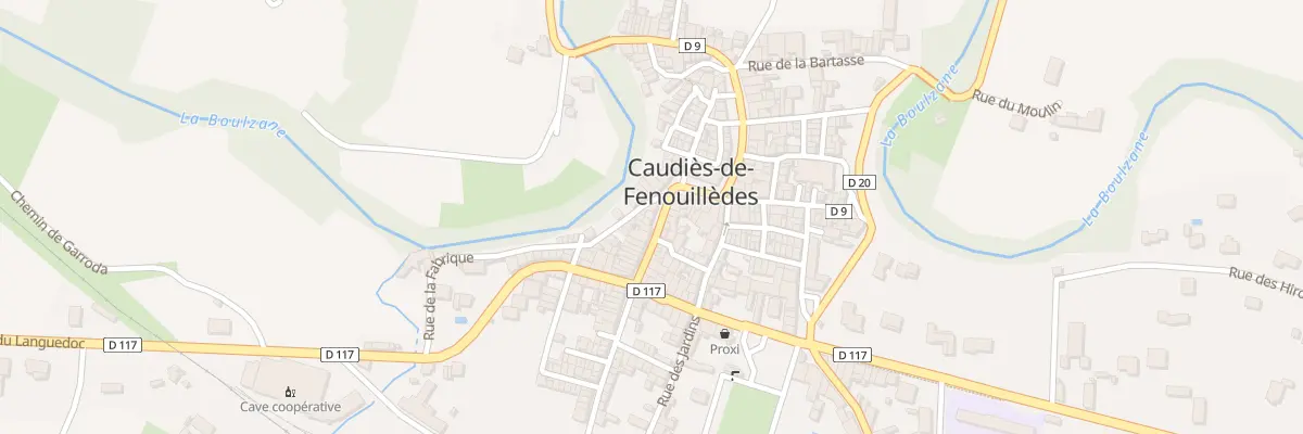 Plan du 19 Gr Grand Rue à Caudiès-de-Fenouillèdes
