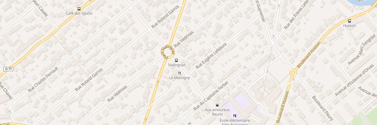 Plan du 34 Rue Danielle Casanova à Viry-Châtillon