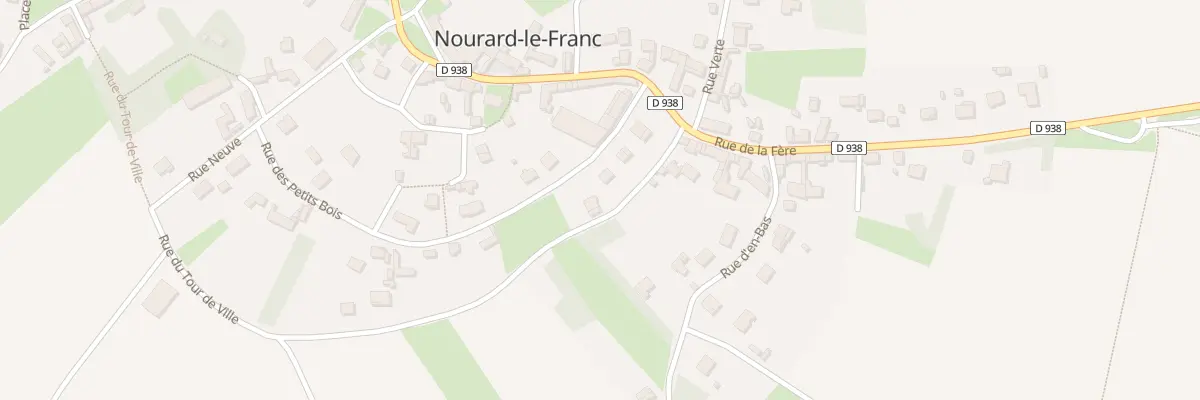 Plan du 92 Rue des Petits Bois à Nourard-le-Franc