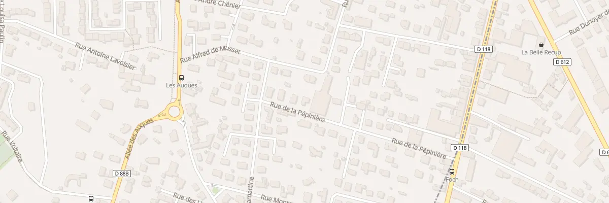 Plan du 7 Rue de la Pépinière à Aussillon