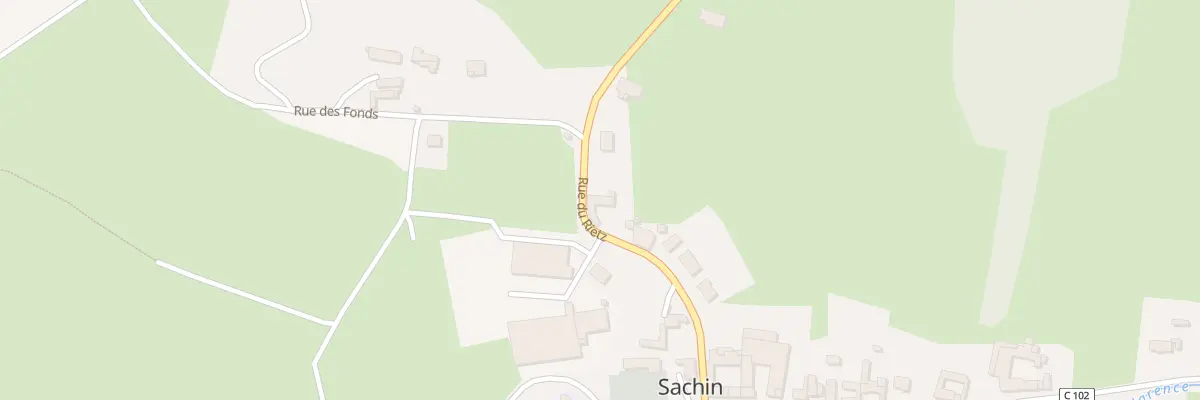 Plan du 154 Rue du Rietz à Sachin
