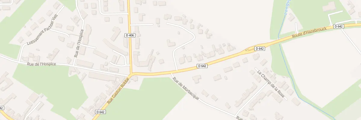 Plan du 13 Rte d’Hazebrouck à Renescure