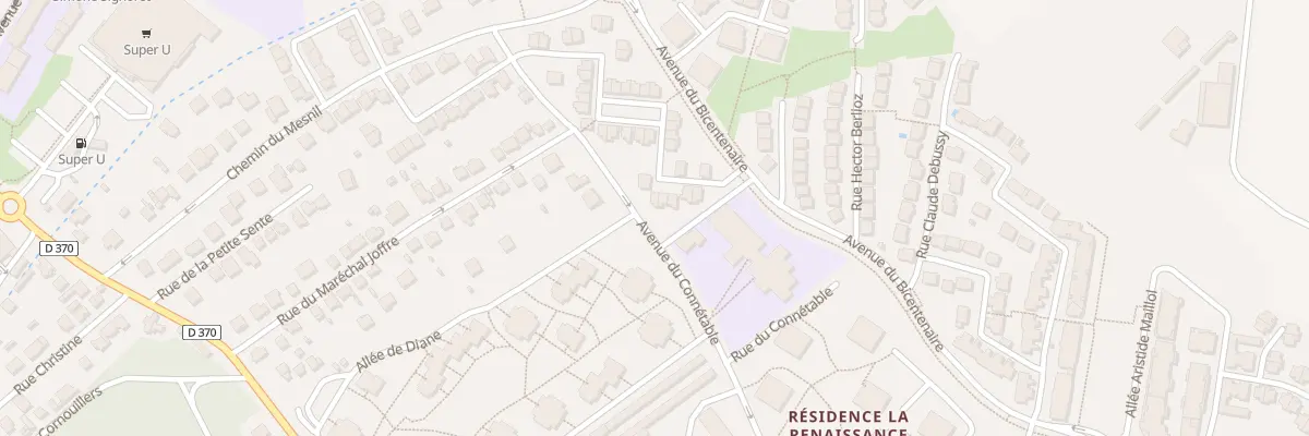 Plan du 26 Rue Jean Goujon à Écouen