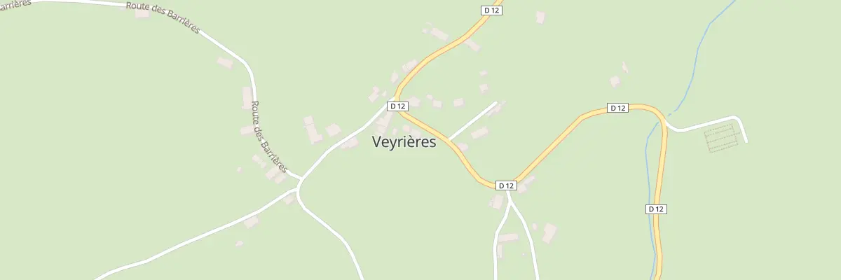 Plan du 5043 Le Bourg à Veyrières
