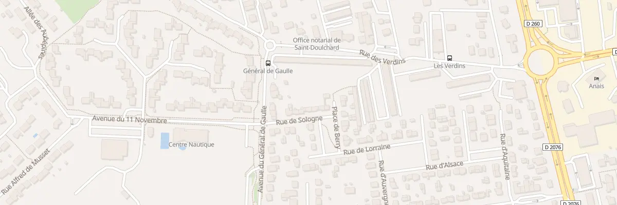 Plan du 7 Rue de Sologne à Saint-Doulchard