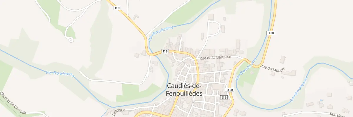 Plan du 261 Village à Caudiès-de-Fenouillèdes