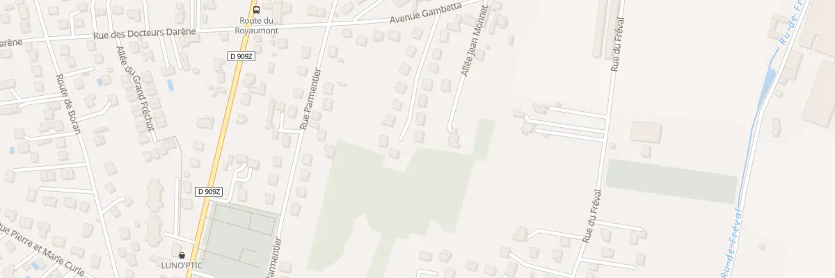 Plan du 13 Rue Calmette et Guérin à Viarmes