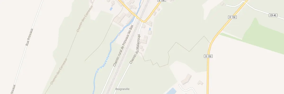 Plan du 5130 St Gervais à Boigneville