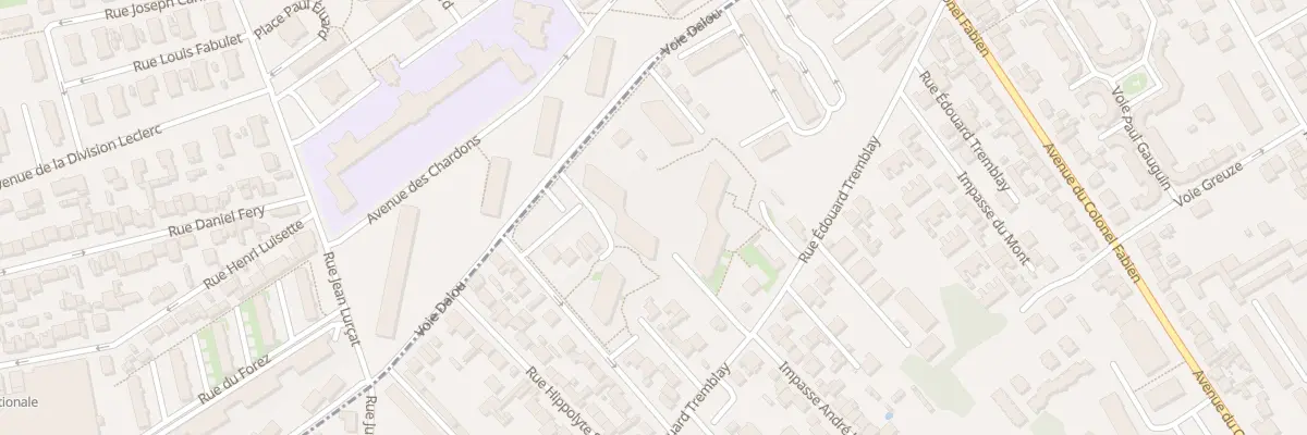 Plan du 146 Rue Edouard Tremblay à Vitry-sur-Seine