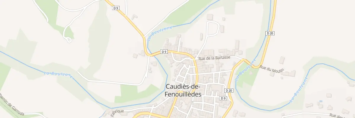 Plan du 261A Village à Caudiès-de-Fenouillèdes