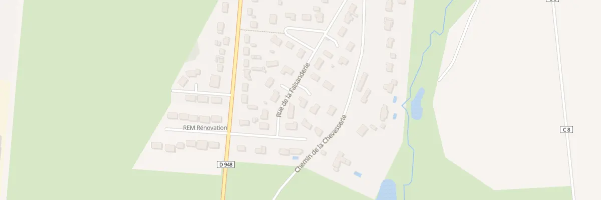 Plan du 21 Rue de la Faisanderie à Sully-sur-Loire