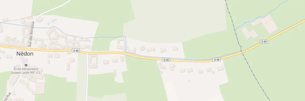Plan du 29 Rue d’Amettes à Nédon