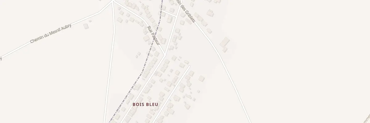 Plan du 47 Rue Victor Hugo à Écouen