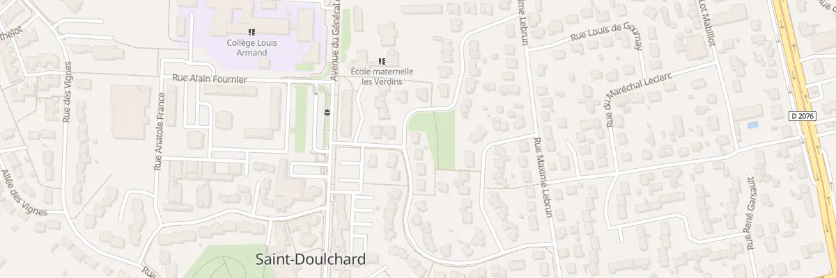 Plan du 1 Rue du Square à Saint-Doulchard