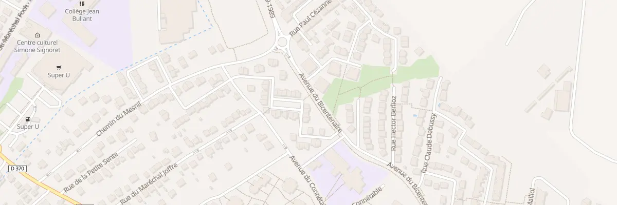 Plan du 29 Rue Jean Goujon à Écouen