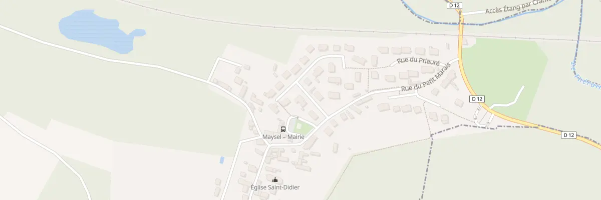 Plan du 3 Rue du Connetable St Pol à Maysel