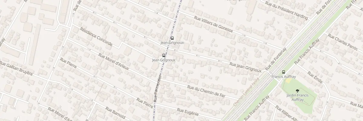 Plan du 39 Rue Jean Grignoux à Stains